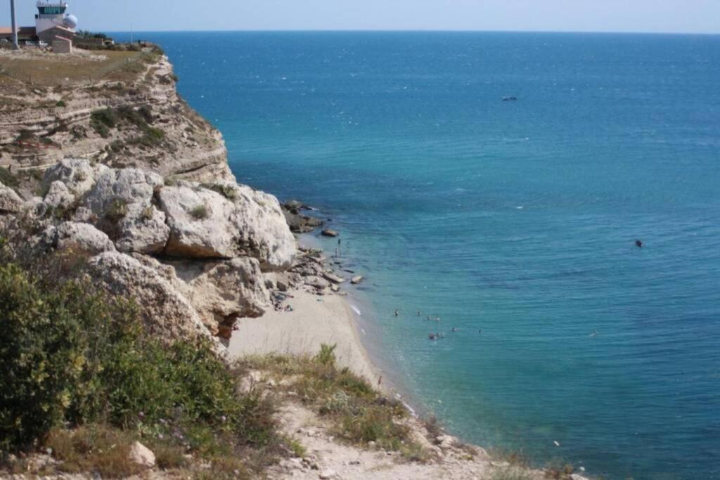 Barcaresa-La Perle Vue Mer Pieds Dans L'Eau Clim Wifi Leucate Buitenkant foto