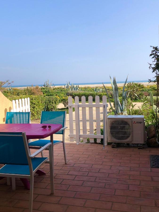 Barcaresa-La Perle Vue Mer Pieds Dans L'Eau Clim Wifi Leucate Buitenkant foto